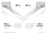 LG LGT310I.AEROWA Manuel utilisateur