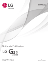 LG G-серии G3S LTE  - D722 Manuel utilisateur