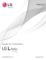 LG LGD331.AMIAKW Manuel utilisateur