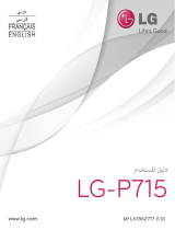 LG LGP715.AAGRWH Manuel utilisateur