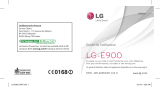 LG LGE900.AESPBK Manuel utilisateur