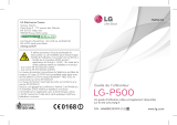 LG LGP500.AESPBK Manuel utilisateur