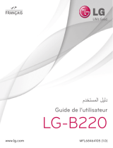 LG LGB220 Manuel utilisateur
