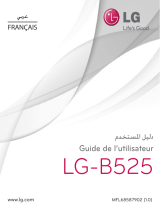 LG LGB525.ACOLWM Manuel utilisateur