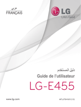 LG E455 Manuel utilisateur