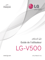 LG LGV500.APRTWH Manuel utilisateur