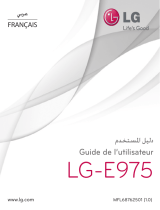 LG LGE975.AIDNBL Manuel utilisateur
