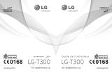 LG LGT300.ABALWR Manuel utilisateur