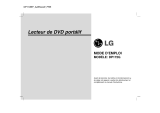 LG DP172G Le manuel du propriétaire