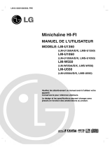 LG LM-U1350A Le manuel du propriétaire