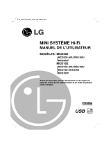 LG MCD202 Le manuel du propriétaire