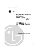 LG HT762TZR Le manuel du propriétaire