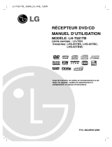 LG LH-T551TB Le manuel du propriétaire