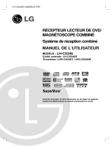 LG LH-CX246S Le manuel du propriétaire