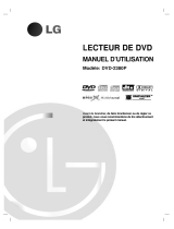 LG DVD-2380P Le manuel du propriétaire