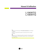 LG L196WTQ-SF Le manuel du propriétaire