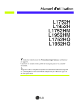 LG L1952HM-BF Le manuel du propriétaire