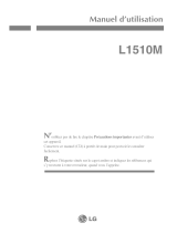 LG L1510M Le manuel du propriétaire