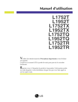 LG L1952TQ-SF Le manuel du propriétaire