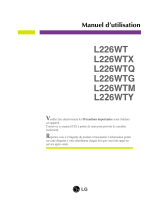 LG L226WTQ-WF Le manuel du propriétaire