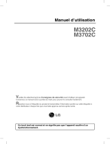 LG M3702C-BA Le manuel du propriétaire