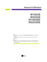 LG W2234S-BN Le manuel du propriétaire
