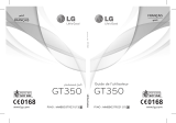LG GT350.ASWSAQ Manuel utilisateur