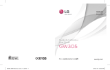LG GW305 Manuel utilisateur