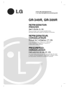 LG GR-389RP Le manuel du propriétaire