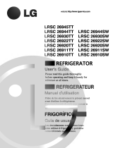 LG LRSC26920TT Le manuel du propriétaire