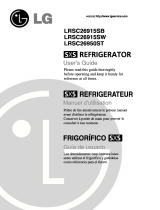 LG GR-L267BSPA Le manuel du propriétaire