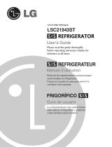 LG LSC21943ST Le manuel du propriétaire
