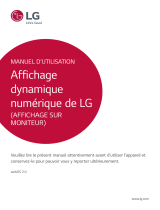 LG 49SM3B-B Le manuel du propriétaire