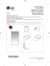 LG 75XE3C-B Guide d'installation rapide