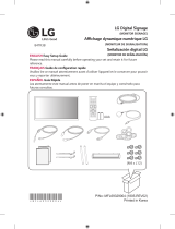 LG 84TR3B Guide d'installation rapide