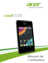 Acer Liquid Z220 Duo Manuel utilisateur