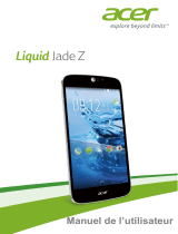 Acer Liquid Jade Z Manuel utilisateur