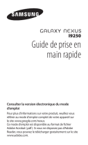 Samsung Galaxy Nexus Le manuel du propriétaire