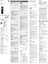 Mode d'Emploi Sony ICD PX370 Manuel utilisateur