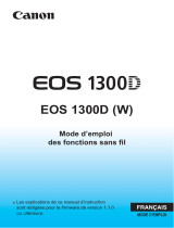 Canon EOS 1300D Manuel utilisateur