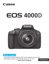 Canon EOS 4000D Mode d'emploi