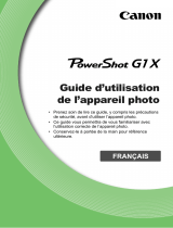 Canon PowerShot G1 X Manuel utilisateur