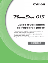Canon PowerShot G15 Manuel utilisateur