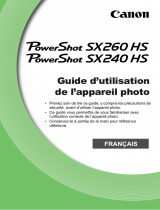Canon PowerShot SX240 HS Manuel utilisateur