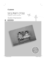 Canon SELPHY CP760 Manuel utilisateur