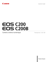 Canon EOS C200 Manuel utilisateur
