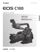 Canon EOS C100 Manuel utilisateur