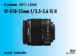 Canon EF-S 18-55mm f/3.5-5.6 IS II Manuel utilisateur