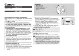 Canon Objectif EF 50mm F/1,8 STM Manuel utilisateur