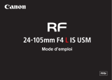 Canon RF 24-105mm F4L IS USM Manuel utilisateur